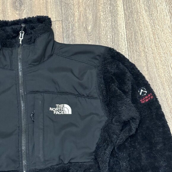 The North Face Jacket Women's S Black Summit Series Deep Pile Fleece Polartec - Picture 6 of 11
